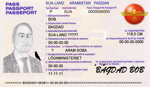 Do you want a passport – free of charge? Call Johny at SUA