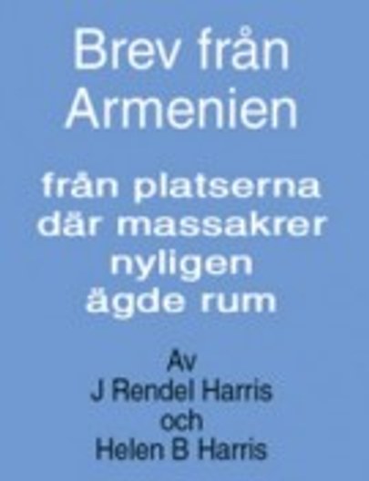 Omslag: Brev från Armenien